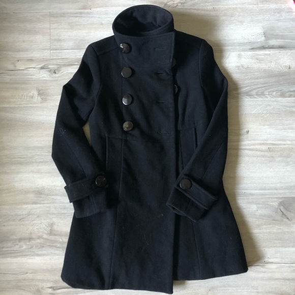Zara Wool Peacoat - Picture 2 of 5